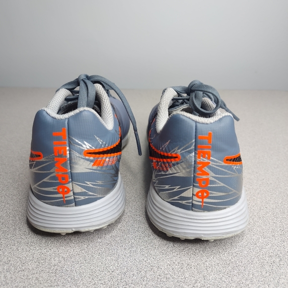 NIKE YOUTH LEGENDX 7 ACADEMY TF TURF SOCCER SHOES (ARMORY BLUE/BLACK/ - Picture 8 of 9